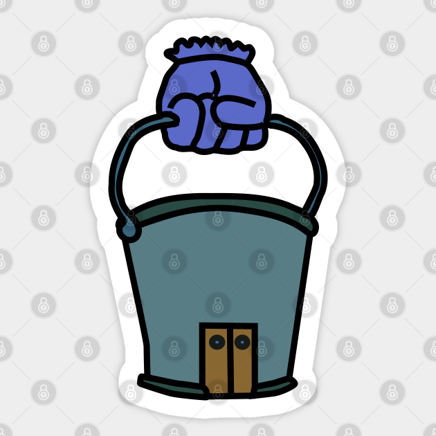 Chum Bucket Spongebob Sticker TeePublic